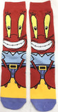 Socks - SpongeBob - Mr. Krabs Red Body Crew Socks (1 Pair)