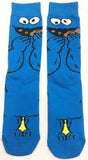 Socks - Sesame Street - Cookie Monster Eating Crew Socks (1 Pair)