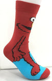 Socks - Sesame Street - Elmo Full Body Red Blue Crew Socks (1 Pair)