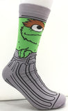Socks - Sesame Street - Oscar the Grouch in Trash Can Crew Socks (1 Pair)