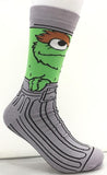 Socks - Sesame Street - Oscar the Grouch in Trash Can Crew Socks (1 Pair)