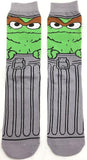 Socks - Sesame Street - Oscar the Grouch in Trash Can Crew Socks (1 Pair)