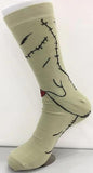 Socks - Nightmare Before Christmas - Oogie Boogie Stitched Crew Socks (1 Pair)