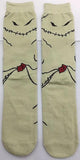 Socks - Nightmare Before Christmas - Oogie Boogie Stitched Crew Socks (1 Pair)