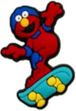Crocs Charm - Sesame Street - Elmo On Skateboard
