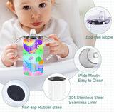 Custom 12oz Kids Sippy Cup Tumbler (2-in-1)