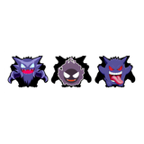 3D Lenticular Sticker - Pokémon - Gastly, Haunter, Gengar