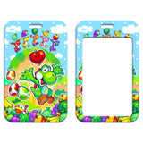 ID Card Badge Holder - Super Mario - Yoshi And Friends With Fruits And Eggs