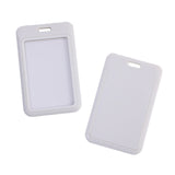 ID Card Badge Holder - Solid Grey