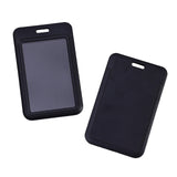 ID Card Badge Holder - Solid Black