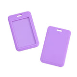 ID Card Badge Holder - Solid Lavender