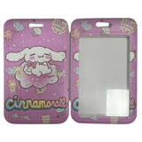 ID Card Badge Holder - Sanrio - Cinnamoroll Resting On Cloud