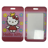 ID Card Badge Holder - Sanrio - Hello Kitty With Teddy Bear And Flowers