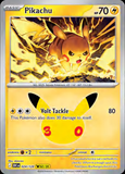 Card Keychain - Pokémon - Pikachu basic 30th Anniversary 02/30
