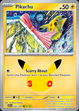 Card Keychain - Pokémon - Pikachu basic 30th Anniversary 032/128