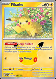 Card Keychain - Pokémon - Pikachu basic 30th Anniversary 11/30