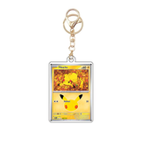 Card Keychain - Pokémon - Pikachu basic foil 30th Anniversary 035/128