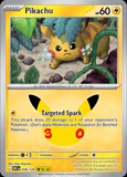 Card Keychain - Pokémon - Pikachu basic 30th Anniversary 038/128
