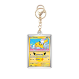Card Keychain - Pokémon - Pikachu basic 30th Anniversary 042/128