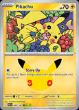 Card Keychain - Pokémon - Pikachu basic 30th Anniversary 26/30