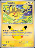 Card Keychain - Pokémon - Pikachu basic 30th Anniversary 051/128