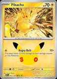 Card Keychain - Pokémon - Pikachu basic 30th Anniversary 052/128