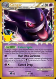 Card Keychain - Pokémon - Gengar Stage 2 30th Anniversary 94/102