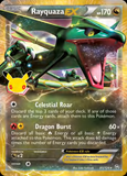 Card Keychain - Pokémon - Rayquaza EX 30th Anniversary 85/124