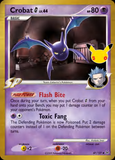 Card Keychain - Pokémon - Crobat G basic SP holo 30th Anniversary 47/127