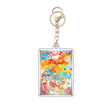 Card Keychain - Pokémon - Moltres basic Full Art 30th Anniversary 130/128