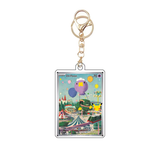 Card Keychain - Pokémon - Drifloon basic Illustration Rare 30th Anniversary 136/128