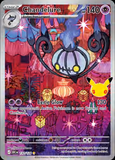 Card Keychain - Pokémon - Chandelure Stage 2 30th Anniversary 137/128