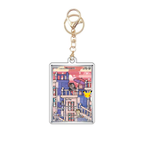 Card Keychain - Pokémon - Galarian Meowth basic Illustration Rare 30th Anniversary 141/128 (Japanese)