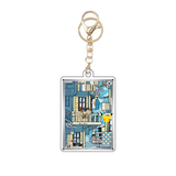 Card Keychain - Pokémon - Meowth Illustration Rare 30th Anniversary 144/128