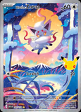 Card Keychain - Pokémon - Hisuian Zorua Illustration Rare 30th Anniversary 145/128