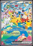 Card Keychain - Pokémon - Pikachu ex basic ex Special Illustration Rare 30th Anniversary 149/128