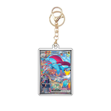 Card Keychain - Pokémon - Salamence ex Illustration Rare ex 30th Anniversary 156/128