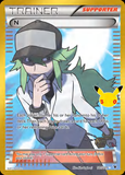Card Keychain - Pokémon - Trainer N Trainer Supporter Full Art 30th Anniversary 101/101
