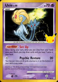 Card Keychain - Pokémon - Uxie LV.55 30th Anniversary 43/146