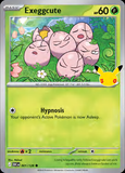 Card Keychain - Pokémon - Exeggcute basic 30th Anniversary 001/128