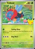 Card Keychain - Pokémon - Volbeat basic Illustration Rare 30th Anniversary 003/128