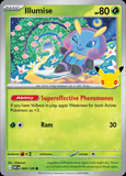 Card Keychain - Pokémon - Illumise basic 30th Anniversary 004/128