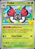Card Keychain - Pokémon - Vivillon Stage 2 30th Anniversary 008/128