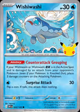 Card Keychain - Pokémon - Wishiwashi basic 30th Anniversary 022/128