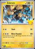 Card Keychain - Pokémon - Zekrom basic 30th Anniversary 056/128