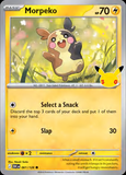 Card Keychain - Pokémon - Morpeko basic 30th Anniversary 061/128