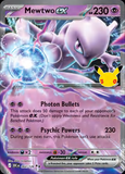 Card Keychain - Pokémon - Mewtwo ex basic ex 30th Anniversary 064/128