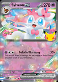 Card Keychain - Pokémon - Sylveon ex 30th Anniversary 071/128