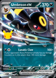 Card Keychain - Pokémon - Umbreon ex Full Art 30th Anniversary 092/128