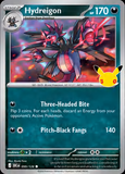 Card Keychain - Pokémon - Hydreigon Stage 2 30th Anniversary 099/128
